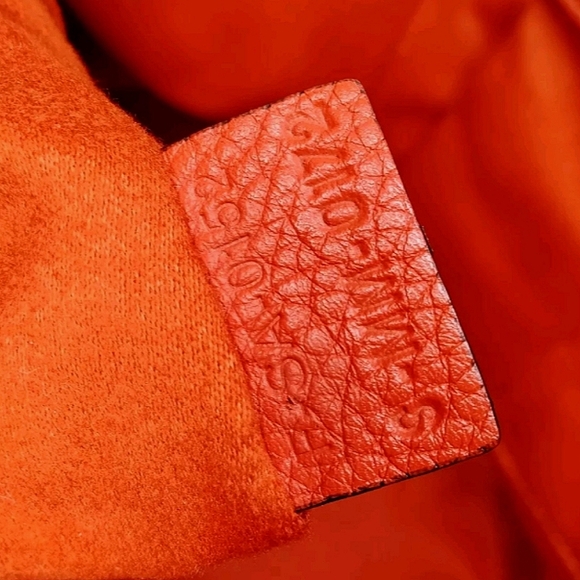 CELINE LUGGAGE TOTE BAG RED/ORANGE - Picture 8 of 8